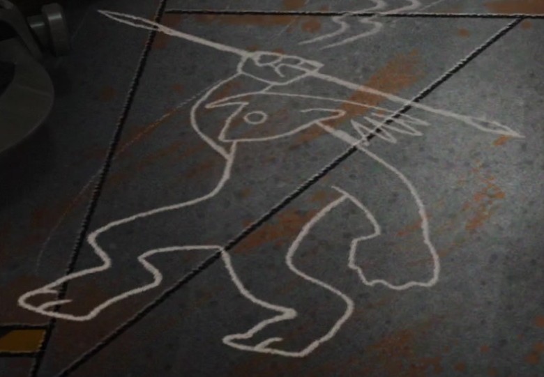The Warrior, as drawn by Chava.